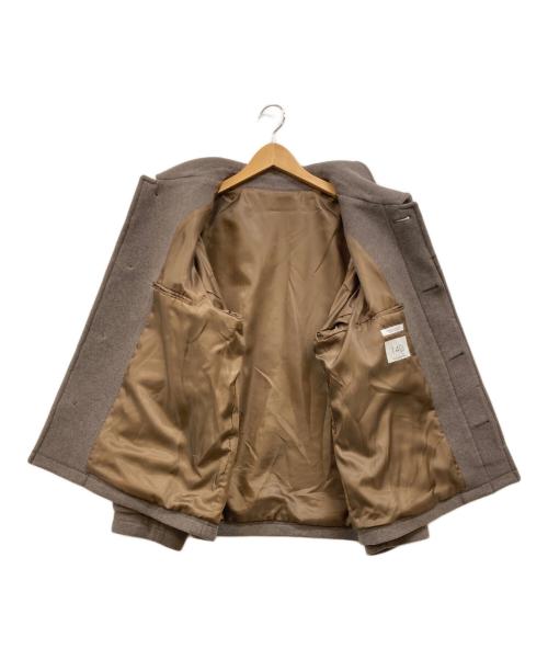 JOURNAL STANDARD（ジャーナルスタンダード）JOURNAL STANDARD (ジャーナルスタンダード) S140 ウールモッサ ショートブルゾン ブラウン サイズ:Sの古着・服飾アイテム