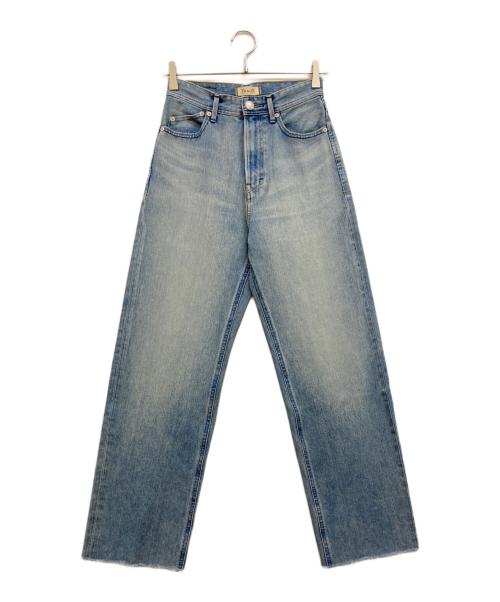 YANUK（ヤヌーク）YANUK (ヤヌーク) Trick Really Light ボーイズストレート LEA  ブルー サイズ:24の古着・服飾アイテム