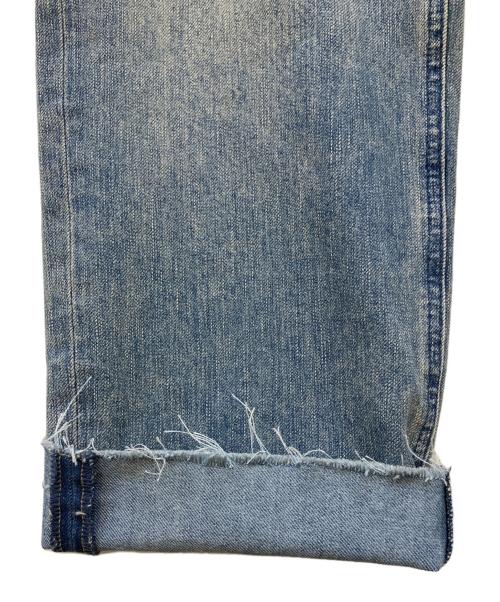 YANUK（ヤヌーク）YANUK (ヤヌーク) Trick Really Light ボーイズストレート LEA  ブルー サイズ:24の古着・服飾アイテム