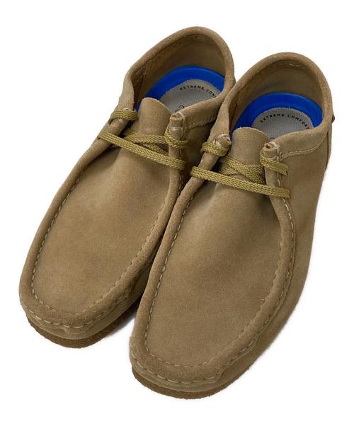 CLARKS（クラークス）CLARKS (クラークス) ワラビー モカシン シェイカーIIラン ベージュ サイズ:25㎝の古着・服飾アイテム
