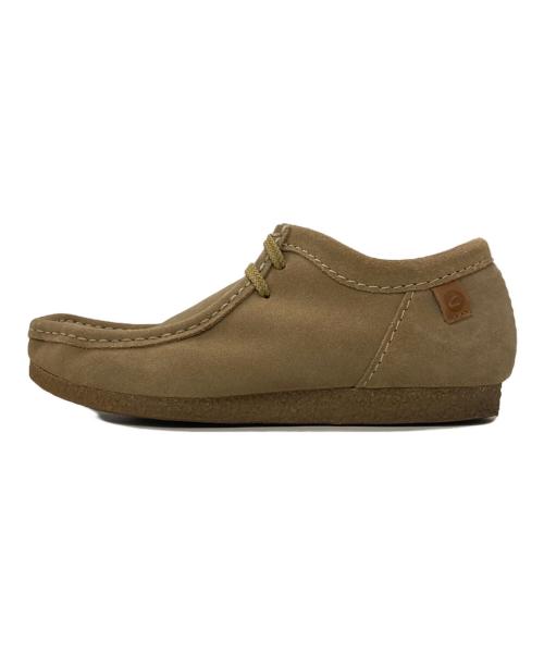 CLARKS（クラークス）CLARKS (クラークス) ワラビー モカシン シェイカーIIラン ベージュ サイズ:25㎝の古着・服飾アイテム