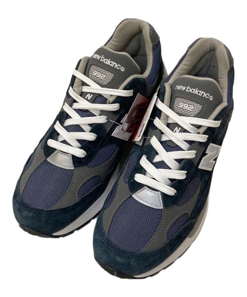NEW BALANCE（ニューバランス）NEW BALANCE (ニューバランス) U992NY ローカットスニーカー ネイビー サイズ:US9.5 (27.5cm) 未使用品の古着・服飾アイテム