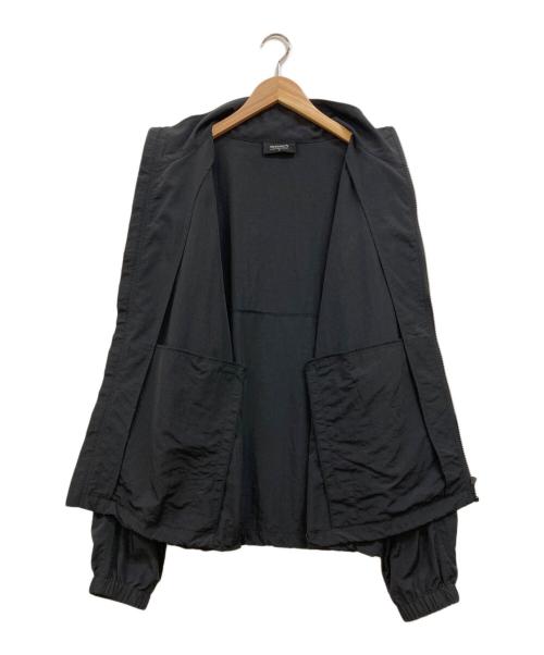 VANQUISH（ヴァンキッシュ）VANQUISH (ヴァンキッシュ) BLACK OVERSIZED TRACK JACKET ブラック サイズ:Mの古着・服飾アイテム