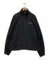 VANQUISH（ヴァンキッシュ）の古着「BLACK OVERSIZED TRACK JACKET」｜ブラック