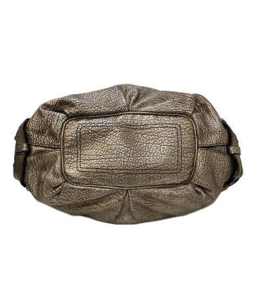 CELINE（セリーヌ）CELINE (セリーヌ) ビタースウィート メタリック レザートートバッグ シルバーの古着・服飾アイテム