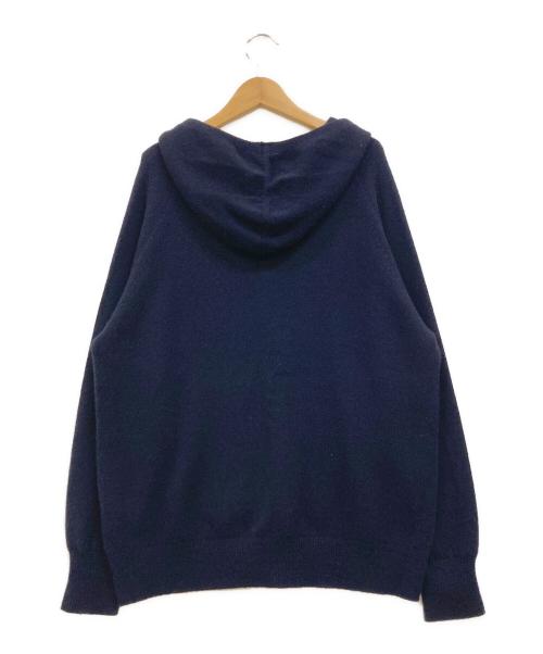FRAMeWORK（フレームワーク）FRAMeWORK (フレームワーク) 圧縮ウールフードプルオーバー ネイビー サイズ:Fの古着・服飾アイテム