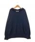 FRAMeWORK（フレームワーク）の古着「圧縮ウールフードプルオーバー」｜ネイビー