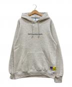 RUSSELL ATHLETIC×GARY YAMAMOTOラッセルアスレチック×ゲーリーヤマモト）の古着「Back Logo Dri-Power Hoodie」｜グレー