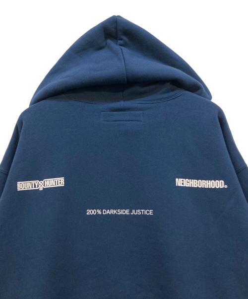 RUSSELL ATHLETIC（ラッセルアスレチック）RUSSELL ATHLETIC NEIGHBORHOOD BOUNTY HUNTER NH X BOUNTY HUNTER X RUSSELL ATHLETIC . SWEAT HOODIE LS ネイビー サイズ:Mの古着・服飾アイテム