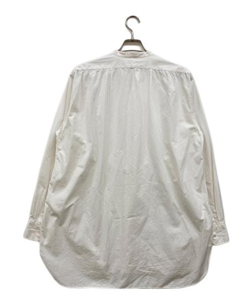 HEUGN（ユーゲン）HEUGN (ユーゲン) スタンドカラーシャツ SHIRT 012 ホワイト サイズ:3の古着・服飾アイテム