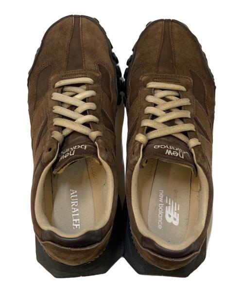 NEW BALANCE（ニューバランス）NEW BALANCE (ニューバランス) AURALEE (オーラリー) UXC72AA スニーカー ブラウン サイズ:27.5cmの古着・服飾アイテム