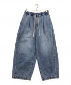 JOURNAL STANDARDジャーナルスタンダード）の古着「25SS イージーデニムワイドパンツ」｜インディゴ