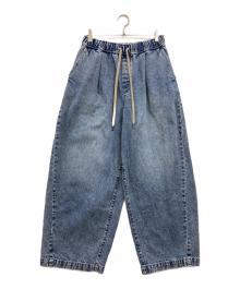 JOURNAL STANDARD（ジャーナルスタンダード）の古着「25SS イージーデニムワイドパンツ」｜インディゴ