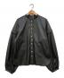 FEMMENT（ファモン）の古着「dry lather balloon sleeve shirts blouson」｜ブラック