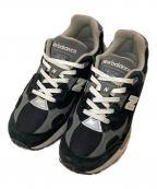 NEW BALANCEニューバランス）の古着「M992EB ローカットスニーカー」｜ブラック