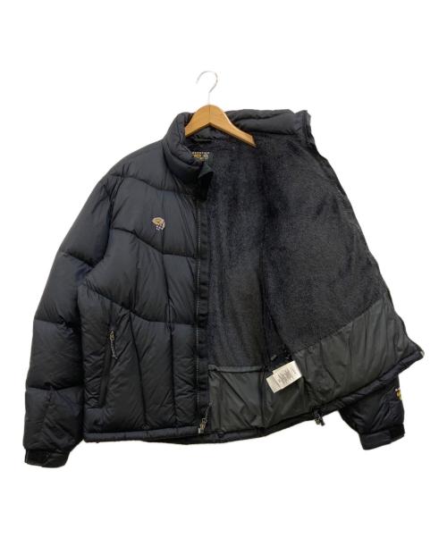 MOUNTAIN HARD WEAR（マウンテンハードウェア）MOUNTAIN HARD WEAR (マウンテンハードウェア) ライナーボア ダウンジャケット ブラック サイズ:Mの古着・服飾アイテム