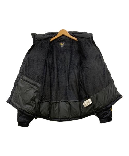 MOUNTAIN HARD WEAR（マウンテンハードウェア）MOUNTAIN HARD WEAR (マウンテンハードウェア) ライナーボア ダウンジャケット ブラック サイズ:Mの古着・服飾アイテム