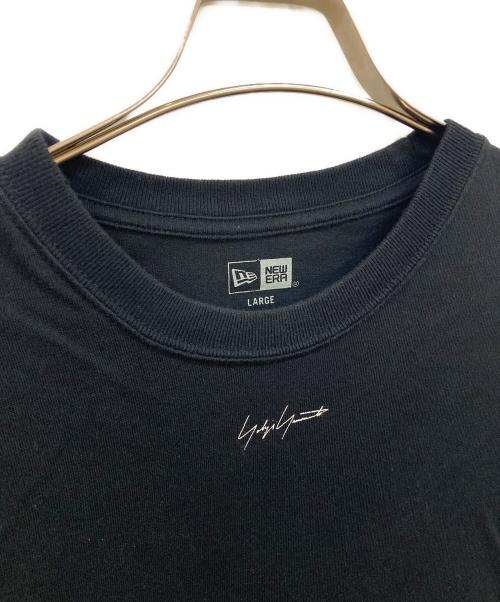 YOHJI YAMAMOTO（ヨウジヤマモト）YOHJI YAMAMOTO (ヨウジヤマモト) New Era (ニューエラ) NEW ERA PT TEE ブラック サイズ:Ｌの古着・服飾アイテム