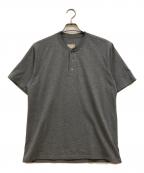 PABLO VINCIパブロビンチ）の古着「Henley neck t-shirt」｜グレー