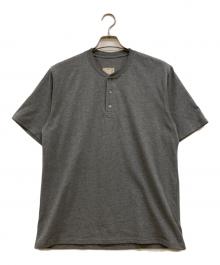 PABLO VINCI（パブロビンチ）の古着「Henley neck t-shirt」｜グレー