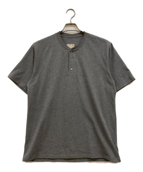 PABLO VINCI（パブロビンチ）PABLO VINCI (パブロビンチ) Henley neck t-shirt グレー サイズ:Ｍの古着・服飾アイテム