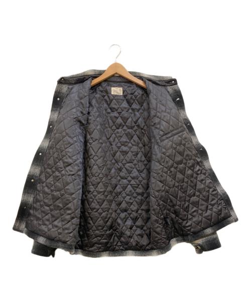 PABLO VINCI（パブロビンチ）PABLO VINCI (パブロビンチ) オンブレチェックCPOジャケット グレー サイズ:Mの古着・服飾アイテム
