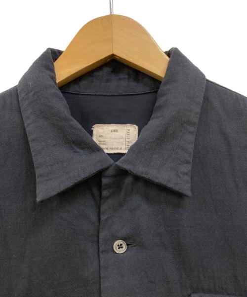 PABLO VINCI（パブロビンチ）PABLO VINCI (パブロビンチ) オープンカラーシャツ ブラック サイズ:Lの古着・服飾アイテム