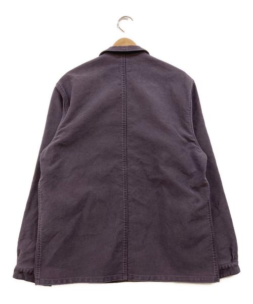 PABLO VINCI（パブロビンチ）PABLO VINCI (パブロビンチ) Moleskin Work Jacket パープル サイズ:Mの古着・服飾アイテム