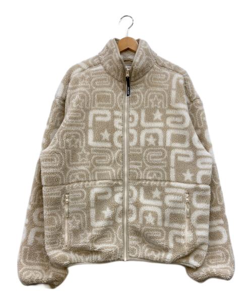 PALACE（パレス）PALACE (パレス) JOYREX FLEECE JACKET ベージュ サイズ:XLの古着・服飾アイテム