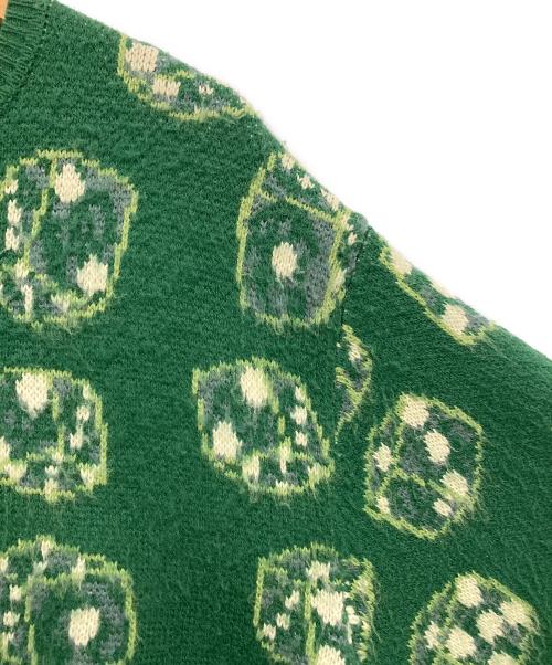SUPREME（シュプリーム）SUPREME (シュプリーム) 22AW  Dice Sweater グリーン サイズ:Lの古着・服飾アイテム