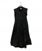 STUDIOUSステュディオス）の古着「Asymmetry pleats one-piece」