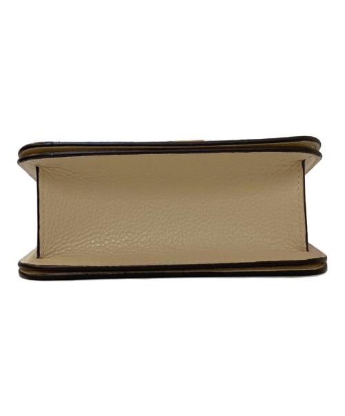 COACH（コーチ）COACH (コーチ) モーガン スクエア クロスボディ・カラーブロック シグネチャー キャンバス ブラウンの古着・服飾アイテム