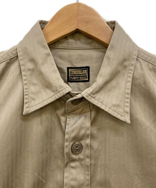 TENDERLOIN（テンダーロイン）TENDERLOIN (テンダーロイン) ワークシャツ ベージュ サイズ:Mの古着・服飾アイテム