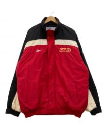 NFL（エヌエフエル）の古着「chiefs ナイロンパフジャケット」｜レッド
