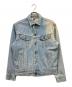 LEE（リー）の古着「バックワッペンデニムジャケット」｜ブルー