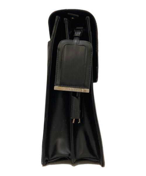 BOSS HUGO BOSS（ボス ヒューゴボス）BOSS HUGO BOSS (ボス ヒューゴボス) レザーブリーフケース ブラックの古着・服飾アイテム