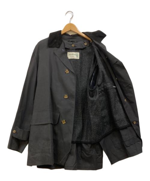 MACKINTOSH（マッキントッシュ）MACKINTOSH (マッキントッシュ) ゴム引きステンカラーコート ブラック サイズ:下記参照の古着・服飾アイテム