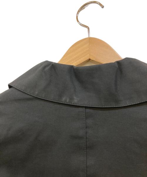 MACKINTOSH（マッキントッシュ）MACKINTOSH (マッキントッシュ) Paul Smith (ポールスミス) ゴム引きステンカラーコート ブラック サイズ:Lの古着・服飾アイテム