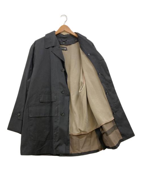 MACKINTOSH（マッキントッシュ）MACKINTOSH (マッキントッシュ) フリースライナー付ゴム引きステンカラーコート ブラック サイズ:42の古着・服飾アイテム