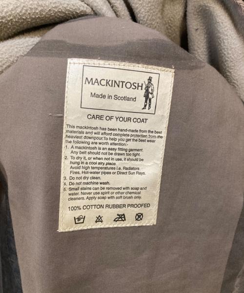 MACKINTOSH（マッキントッシュ）MACKINTOSH (マッキントッシュ) フリースライナー付ゴム引きステンカラーコート ブラック サイズ:42の古着・服飾アイテム