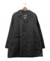 MACKINTOSH（マッキントッシュ）の古着「フリースライナー付ゴム引きステンカラーコート」｜ブラック