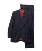 ETROエトロ）の古着「ステッチストライプデザイン セットアップスーツ」｜ネイビー