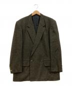 Y's for menワイズフォーメン）の古着「ダブルブレストウールジャケット」｜オリーブ