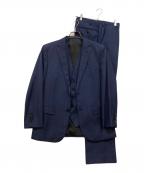BLACK LABEL CRESTBRIDGEブラックレーベル クレストブリッジ）の古着「3P セットアップスーツ」｜ネイビー