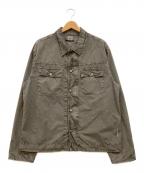 C.P COMPANYシーピーカンパニー）の古着「Over Die Shirt Jacket」｜グレー