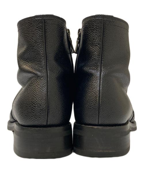 PRADA（プラダ）PRADA (プラダ) ウィングチップレースアップブーツ ブラック サイズ:6の古着・服飾アイテム
