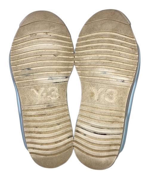 Y-3（ワイスリー）Y-3 (ワイスリー) RIVALRY ロートップスニーカー ホワイト×ブルー サイズ:25.5㎝の古着・服飾アイテム