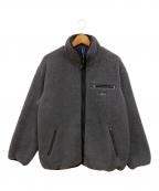 GO HEMPゴーヘンプ）の古着「リバーシブルボアジャケット」｜グレー