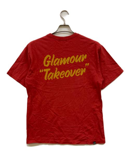 Hysteric Glamour（ヒステリックグラマー）Hysteric Glamour (ヒステリックグラマー) FULLTIME FUN T-SHIRTS レッド サイズ:Ｍの古着・服飾アイテム