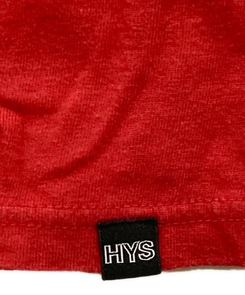 Hysteric Glamour（ヒステリックグラマー）Hysteric Glamour (ヒステリックグラマー) FULLTIME FUN T-SHIRTS レッド サイズ:Ｍの古着・服飾アイテム